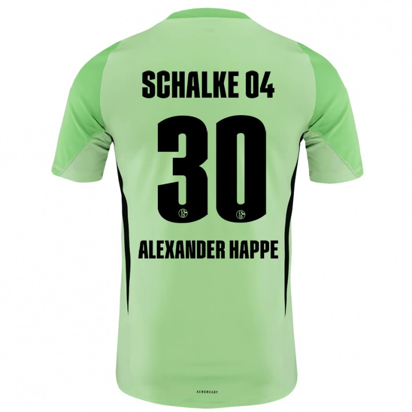 DanxenレディースLuca Alexander Happe#30ライトグリーンブラックゴールキーパー シャツ2025/26ジャージーユニフォーム