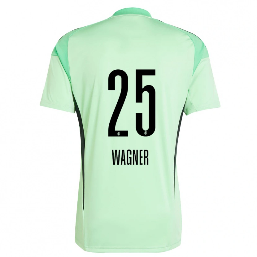 DanxenレディースAllison Wagner#25ライトグリーンブラックゴールキーパー シャツ2025/26ジャージーユニフォーム