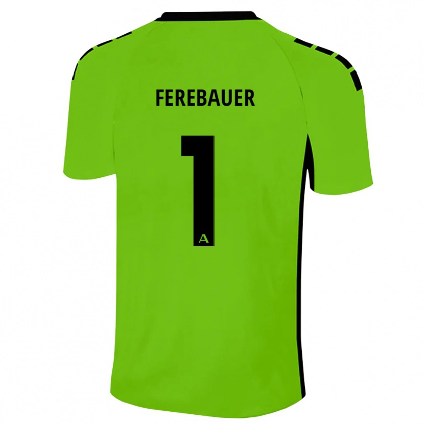 DanxenレディースPhilipp Ferebauer#1グラスグリーンブラックゴールキーパー シャツ2025/26ジャージーユニフォーム