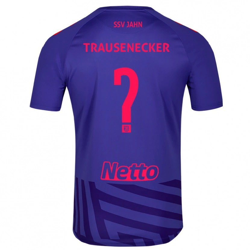 DanxenレディースBastian Trausenecker#0ロイヤルブルーレッドゴールキーパー シャツ2025/26ジャージーユニフォーム