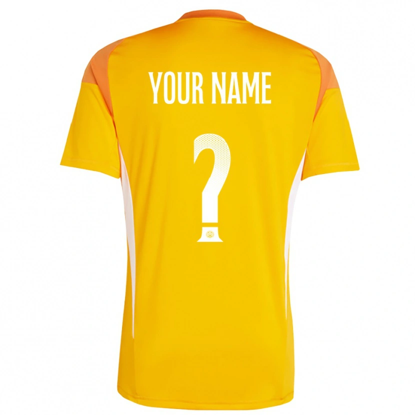 DanxenレディースMSVデュースブルクオレンジホワイトゴールキーパー シャツ2025/26ジャージーユニフォーム