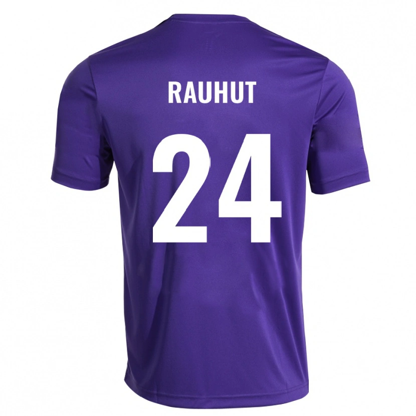 DanxenレディースKevin Rauhut#24パープルホワイトゴールキーパー シャツ2025/26ジャージーユニフォーム