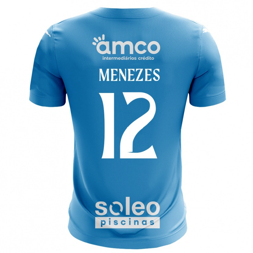 DanxenレディースGabriel Menezes#12青 白ゴールキーパー シャツ2025/26ジャージーユニフォーム