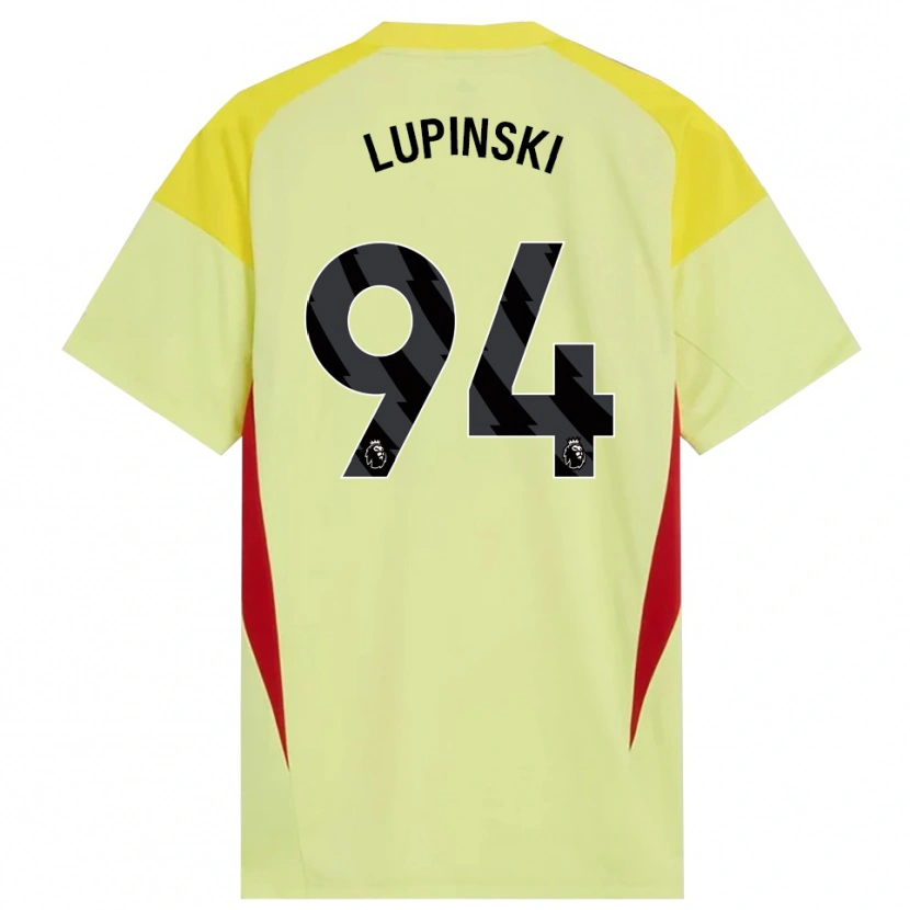 DanxenレディースRemi Lupinski#94黄色 赤 黒ゴールキーパー シャツ2025/26ジャージーユニフォーム