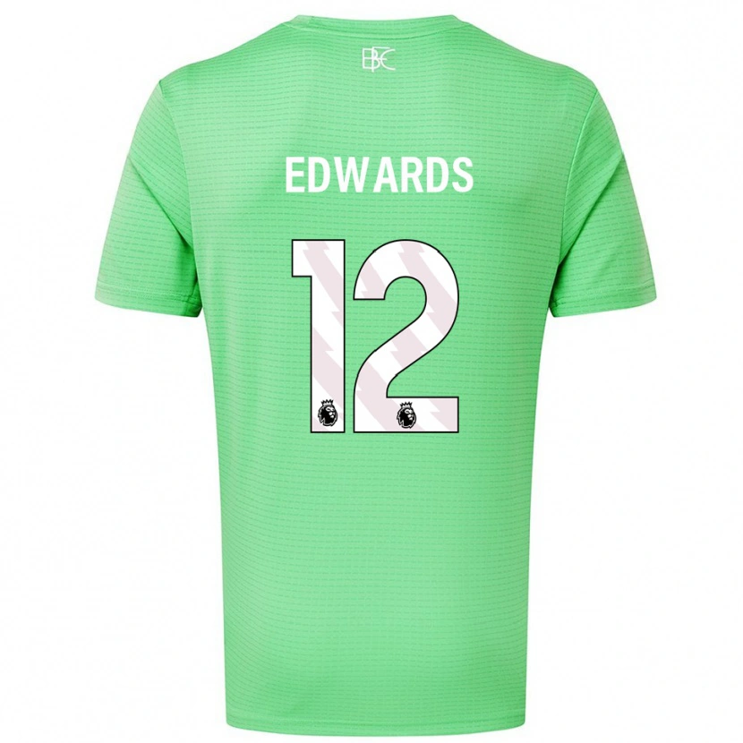 DanxenレディースConnor Edwards#12中緑ゴールキーパー シャツ2025/26ジャージーユニフォーム