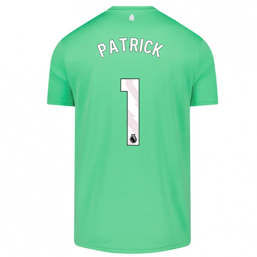 DanxenレディースSeve Patrick#1中緑ゴールキーパー シャツ2025/26ジャージーユニフォーム