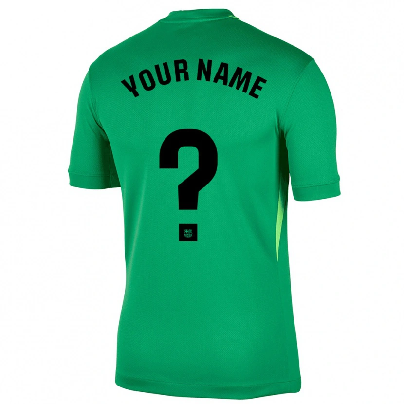 DanxenレディースFCバルセロナグリーンブラックゴールキーパー シャツ2025/26ジャージーユニフォーム