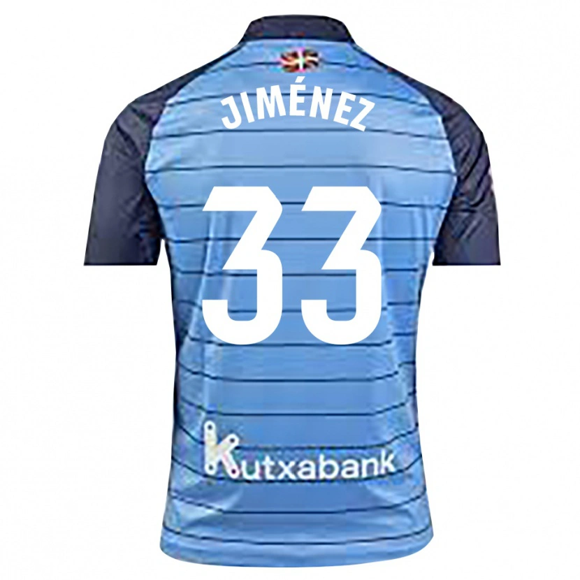 DanxenレディースJavier Jiménez#33ネイビーブルーゴールキーパー シャツ2025/26ジャージーユニフォーム