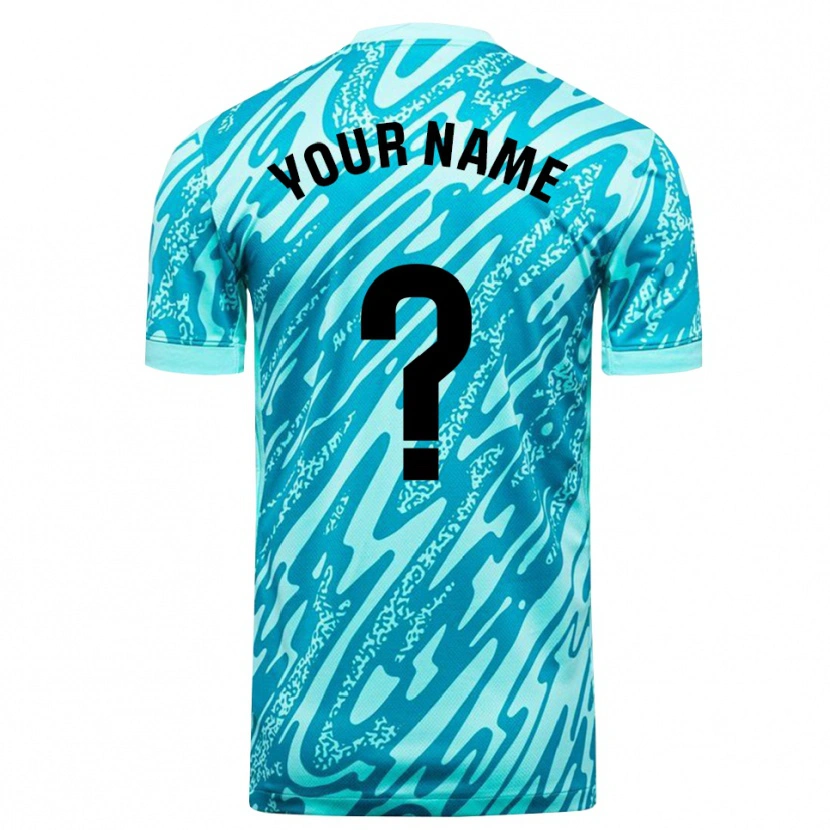 DanxenレディースエルチェCFスカイブルーホワイトゴールキーパー シャツ2025/26ジャージーユニフォーム