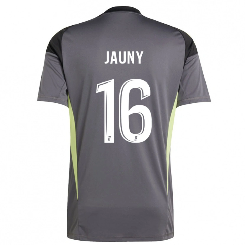 DanxenレディースNoah Jauny#16ダークグレーグリーンゴールキーパー シャツ2025/26ジャージーユニフォーム