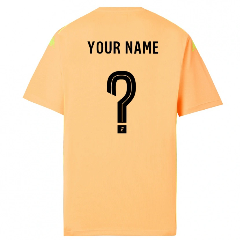 DanxenレディースOGCニースライトオレンジブラックゴールキーパー シャツ2025/26ジャージーユニフォーム