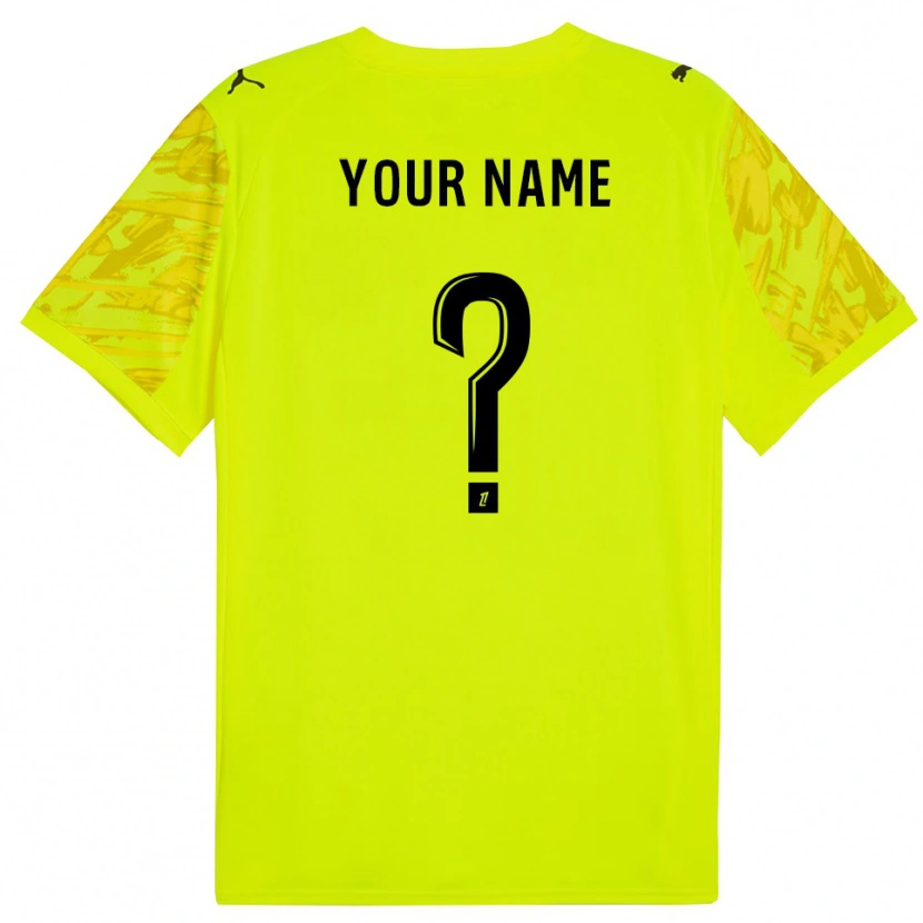 Danxenレディーススタッド・ランス蛍光グリーンイエローゴールキーパー シャツ2025/26ジャージーユニフォーム