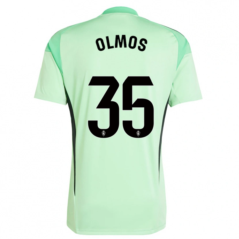 DanxenレディースLucas Olmos#35ミディアムスプリンググリーンゴールキーパー シャツ2025/26ジャージーユニフォーム