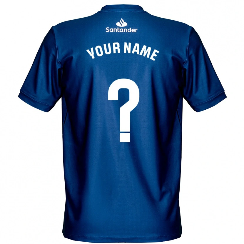 Danxenレディースラシン・サンタンデールロイヤルブルーホワイトゴールキーパー シャツ2025/26ジャージーユニフォーム