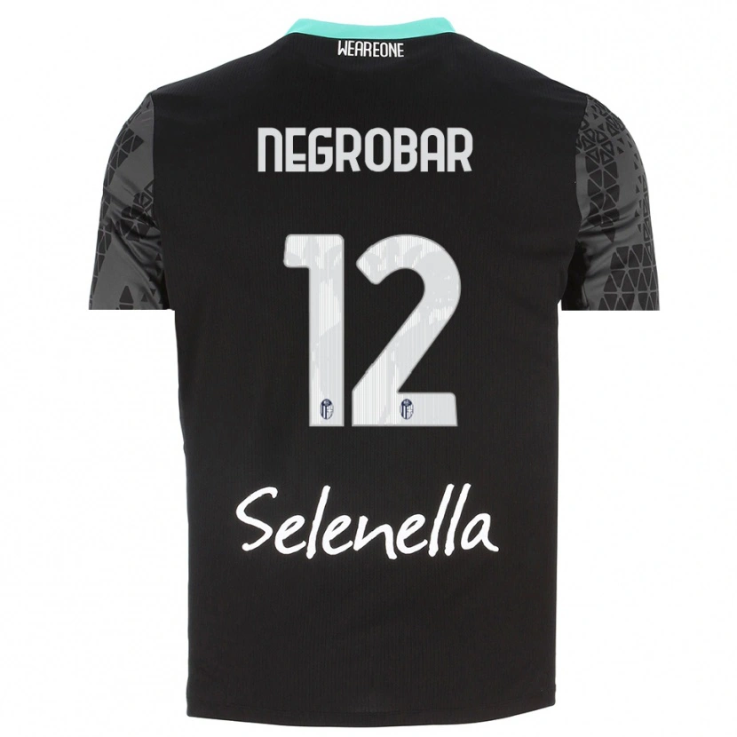 DanxenレディースLucas Negrobar#12灰色黒白ゴールキーパー シャツ2025/26ジャージーユニフォーム