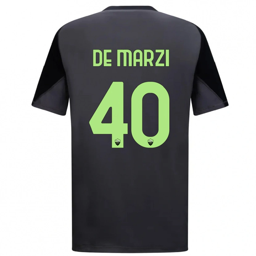 DanxenレディースGiorgio De Marzi#40黒ライトグリーンゴールキーパー シャツ2025/26ジャージーユニフォーム