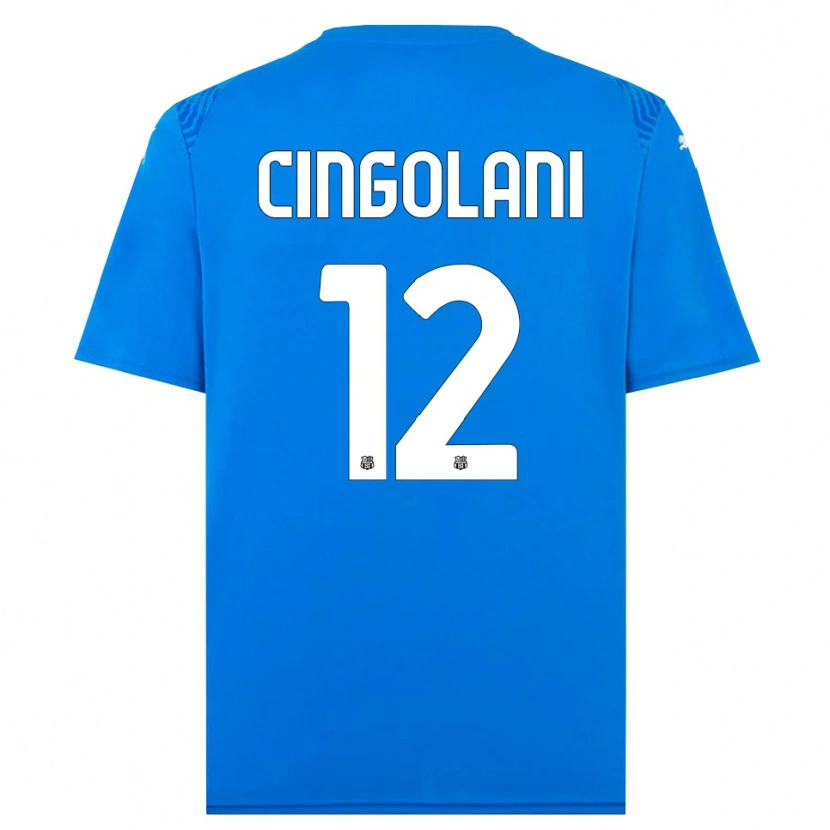 DanxenレディースMatteo Cingolani#12青白ゴールキーパー シャツ2025/26ジャージーユニフォーム