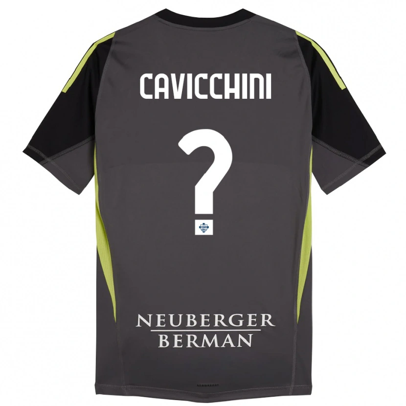 DanxenレディースLeonardo Cavicchini#0黒ライトグリーンゴールキーパー シャツ2025/26ジャージーユニフォーム