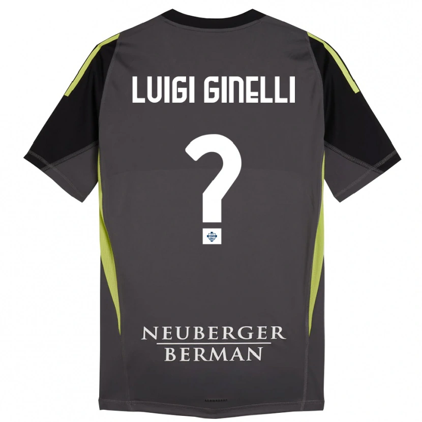 DanxenレディースLorenzo Luigi Ginelli#0黒ライトグリーンゴールキーパー シャツ2025/26ジャージーユニフォーム