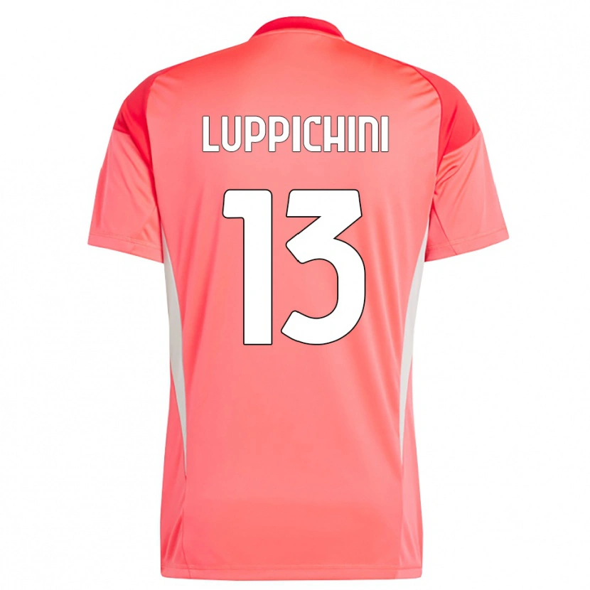 DanxenレディースMatteo Luppichini#13赤白ゴールキーパー シャツ2025/26ジャージーユニフォーム