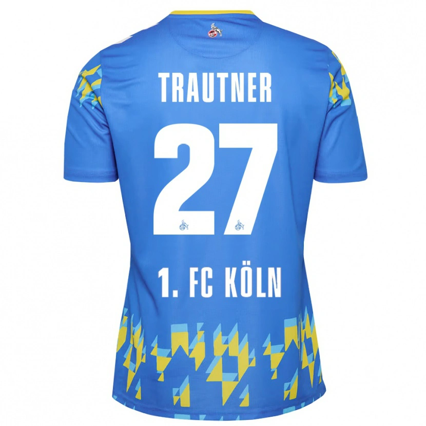 DanxenレディースTobias Trautner#27コーンフラワーブルーゴールキーパー シャツ2025/26ジャージーユニフォーム