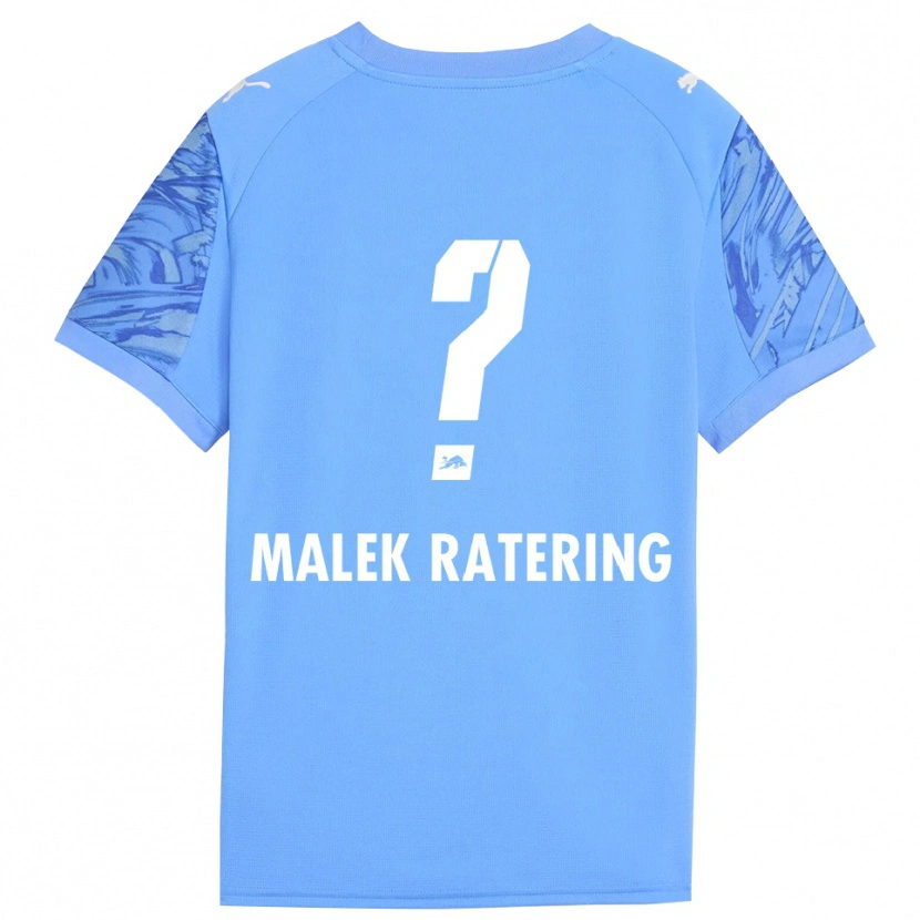 DanxenレディースJakob Malek Ratering#0ロイヤルブルー赤ゴールキーパー シャツ2025/26ジャージーユニフォーム