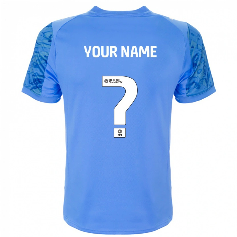 DanxenレディースブラックプールFCドジャーブルーゴールキーパー シャツ2025/26ジャージーユニフォーム