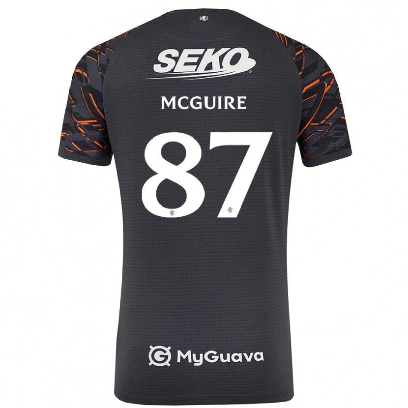 DanxenレディースRydnn McGuire#87ダークグレーゴールキーパー シャツ2025/26ジャージーユニフォーム