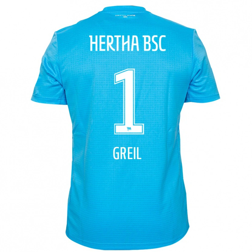 DanxenレディースLuis Greil#1ライトブルーホワイトゴールキーパー シャツ2025/26ジャージーユニフォーム