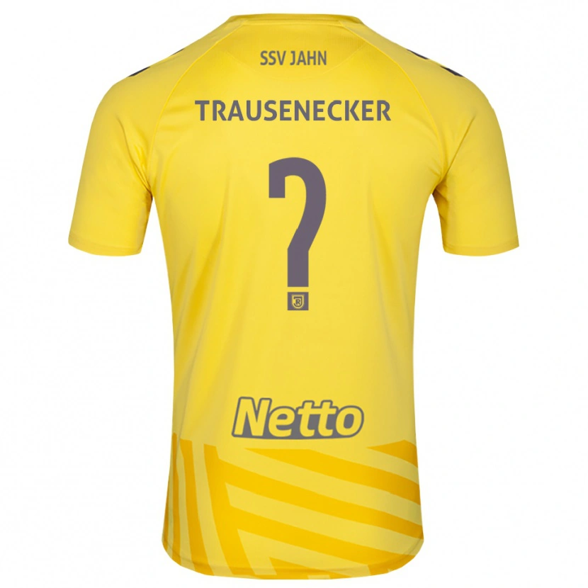 DanxenレディースBastian Trausenecker#0イエローグレーゴールキーパー シャツ2025/26ジャージーユニフォーム