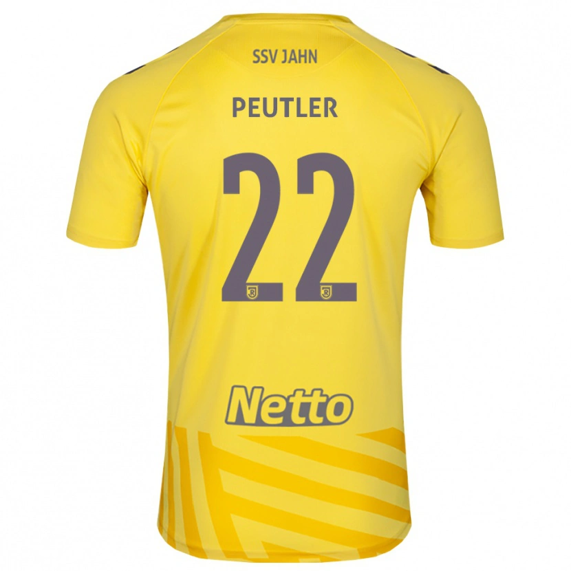 DanxenレディースJulio Peutler#22イエローグレーゴールキーパー シャツ2025/26ジャージーユニフォーム