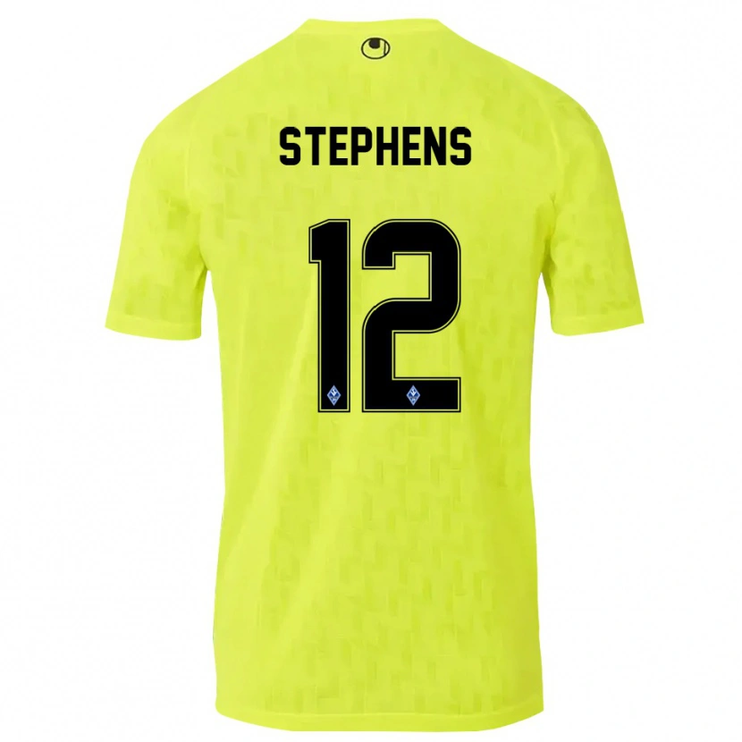 DanxenレディースKaden Stephens#12イエローブラックゴールキーパー シャツ2025/26ジャージーユニフォーム