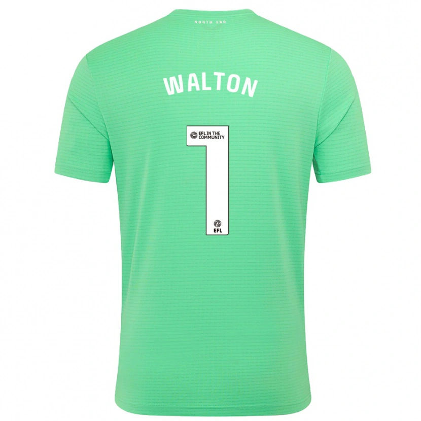 DanxenレディースJack Walton#1パステル ターコイズゴールキーパー シャツ2025/26ジャージーユニフォーム