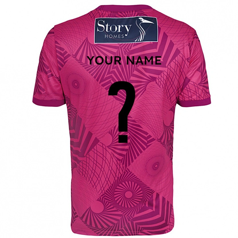 Danxenレディースカーライル・ユナイテッドFCパープル マゼンタゴールキーパー シャツ2025/26ジャージーユニフォーム