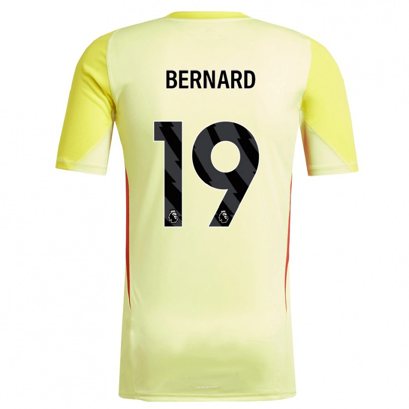 DanxenレディースDJ Bernard#19黄色 赤ゴールキーパー シャツ2025/26ジャージーユニフォーム