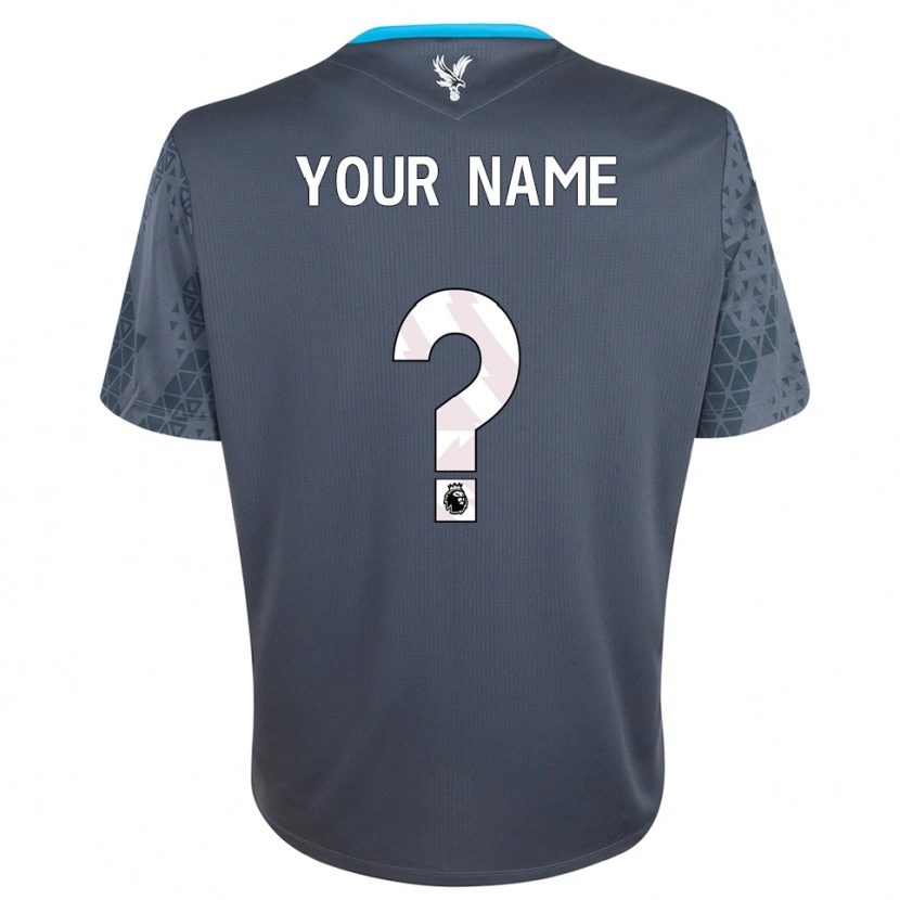 Danxenレディースクリスタル・パレスFC濃灰色 白ゴールキーパー シャツ2025/26ジャージーユニフォーム