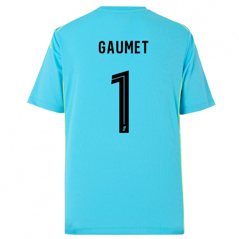 DanxenレディースNoa Gaumet#1スカイブルーブラックゴールキーパー シャツ2025/26ジャージーユニフォーム