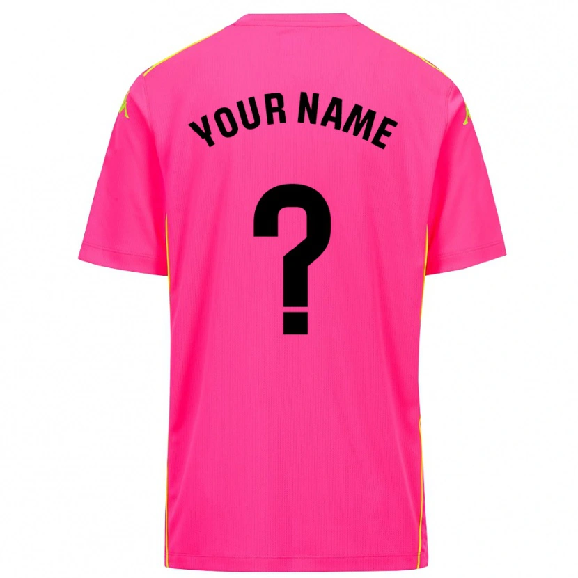 Danxenレディースレアル・バリャドリードディープピンクブラックゴールキーパー シャツ2025/26ジャージーユニフォーム