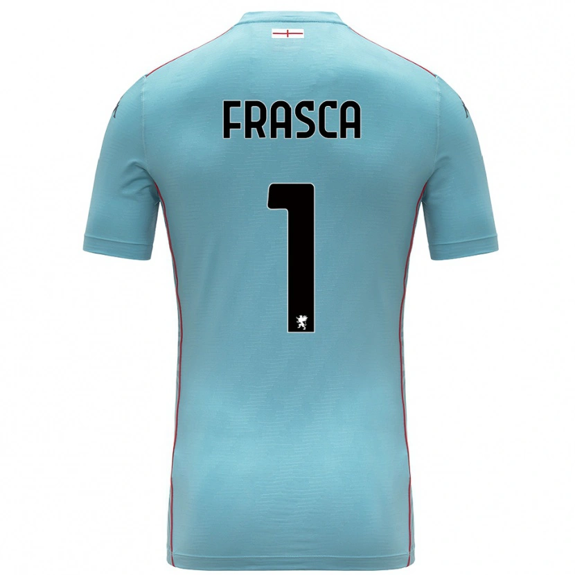 DanxenレディースAndrea Frasca#1青灰色ゴールキーパー シャツ2025/26ジャージーユニフォーム