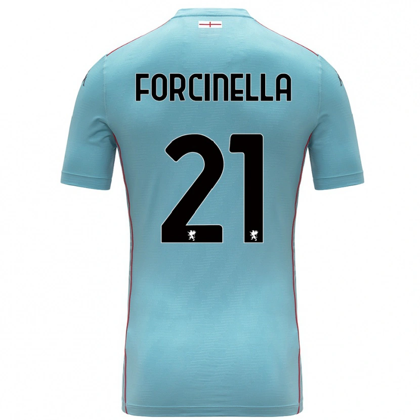 DanxenレディースCamilla Forcinella#21青灰色ゴールキーパー シャツ2025/26ジャージーユニフォーム
