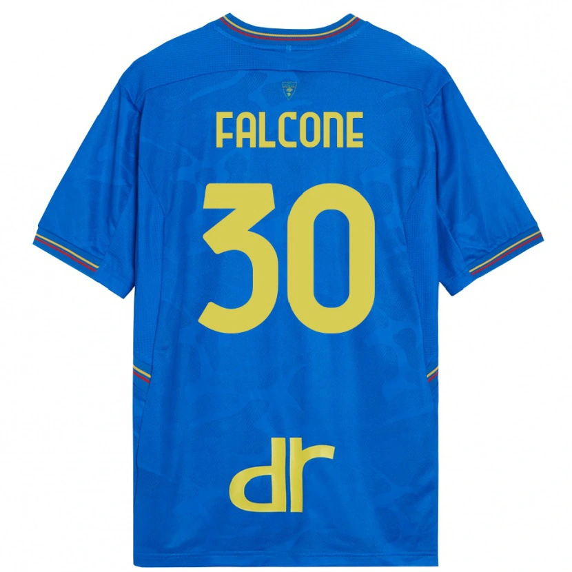 Danxenレディースヴラディミーロ・ファルコーネ#30ロイヤルブルー茶ゴールキーパー シャツ2025/26ジャージーユニフォーム
