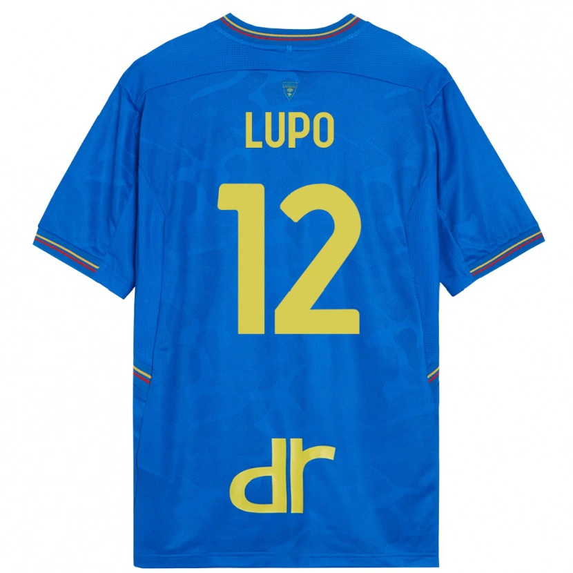 DanxenレディースChristian Lupo#12ロイヤルブルー茶ゴールキーパー シャツ2025/26ジャージーユニフォーム
