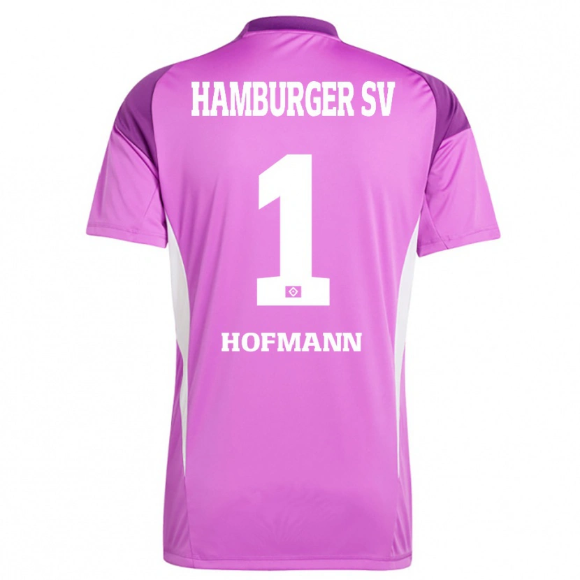 DanxenレディースTobias Hofmann#1ライラック白紫ゴールキーパー シャツ2025/26ジャージーユニフォーム