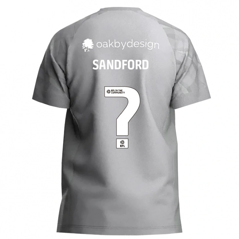 DanxenレディースClaudia Sandford#0ダークグレーゴールキーパー シャツ2025/26ジャージーユニフォーム