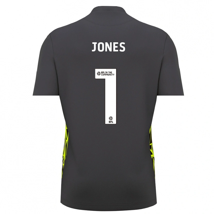 DanxenレディースElliott Jones#1グレー フォレストグリーンゴールキーパー シャツ2025/26ジャージーユニフォーム