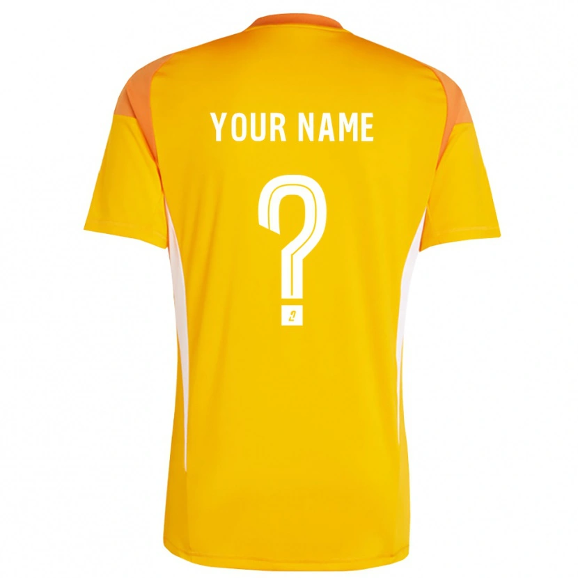 Danxenレディースオリンピック・リヨンオレンジ レッドゴールキーパー シャツ2025/26ジャージーユニフォーム