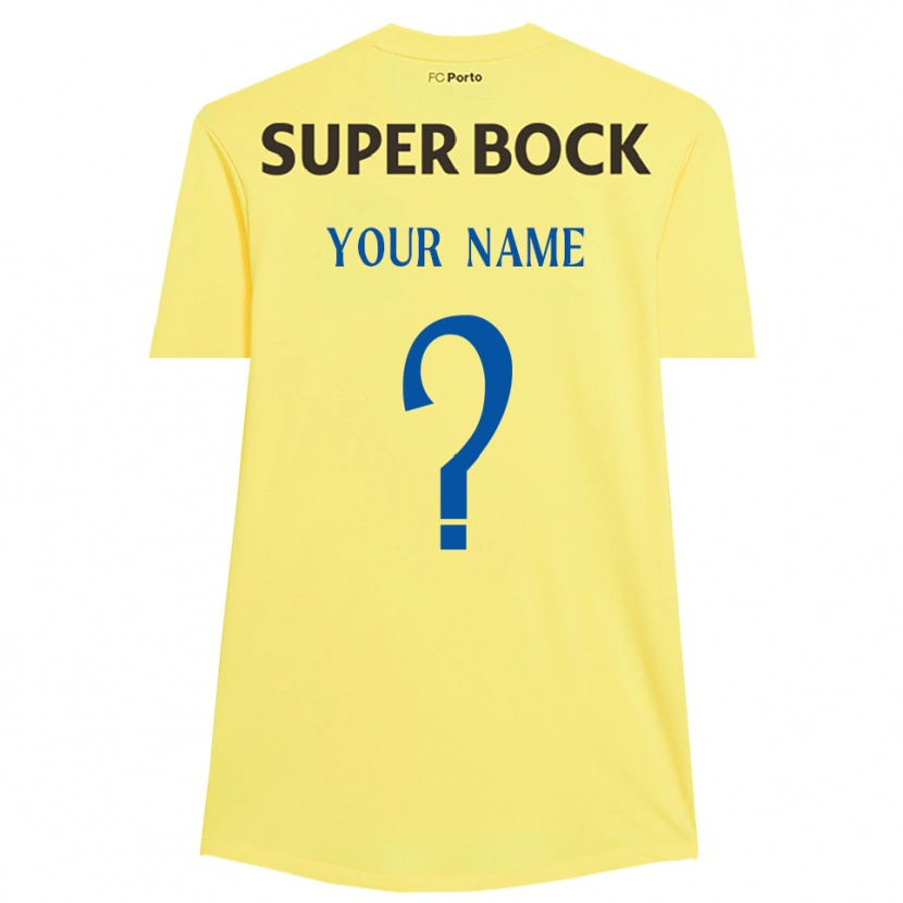 DanxenレディースFCポルト薄黄色 黒ゴールキーパー シャツ2025/26ジャージーユニフォーム