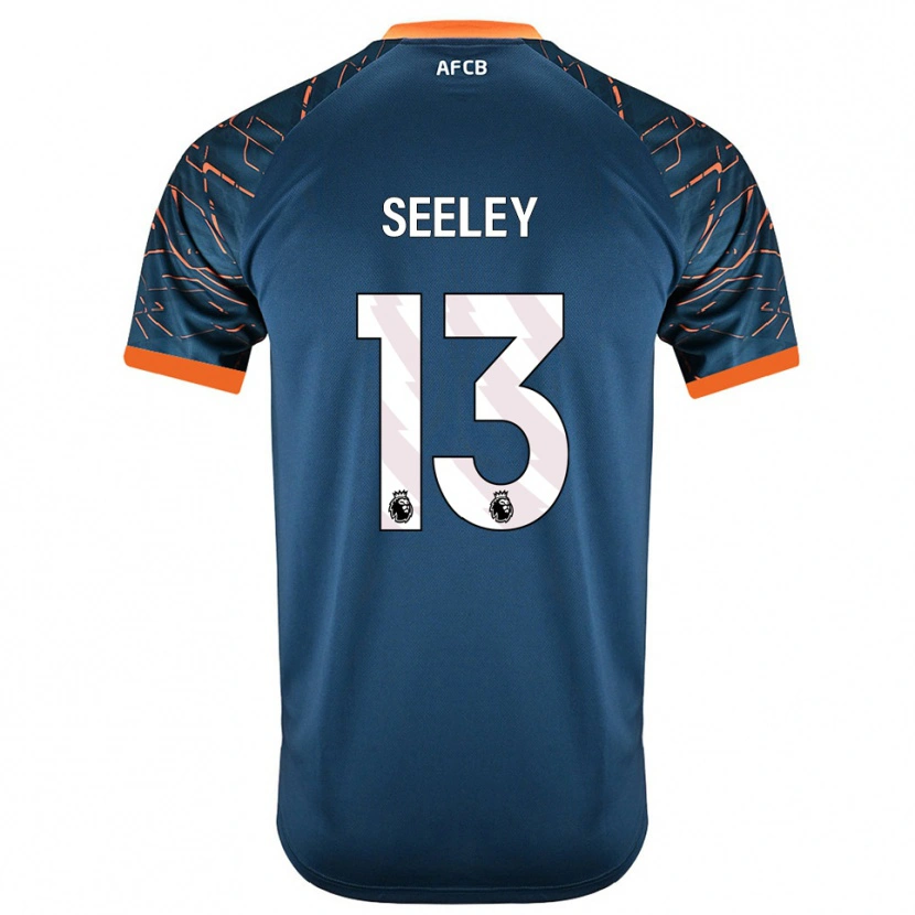DanxenレディースWill Seeley#13濃スレートブルーゴールキーパー シャツ2025/26ジャージーユニフォーム