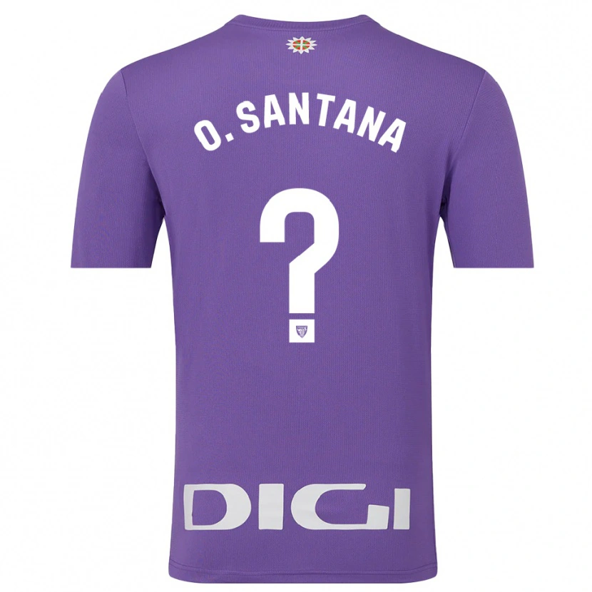 DanxenレディースOlatz Santana Amado#0パープルホワイトゴールキーパー シャツ2025/26ジャージーユニフォーム