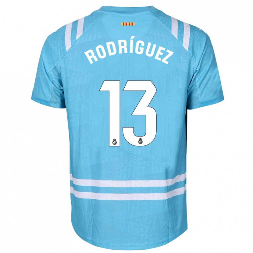 DanxenレディースJoel Rodríguez#13ライトブルーホワイトゴールキーパー シャツ2025/26ジャージーユニフォーム